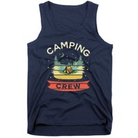 Vintage Camping Matching Group Camping Crew Gift Tank Top