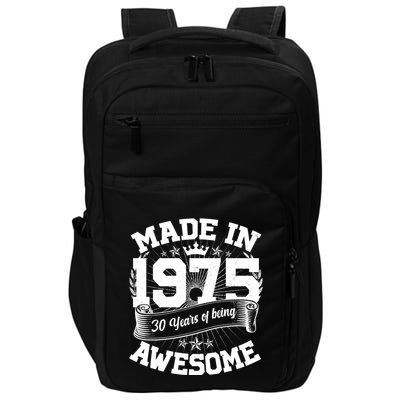 Vintage Crown Made In 1975 50 Years Of Being Awesome Impact Tech Backpack