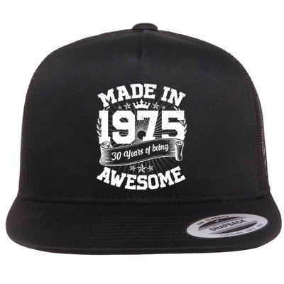 Vintage Crown Made In 1975 50 Years Of Being Awesome Flatbill Hat