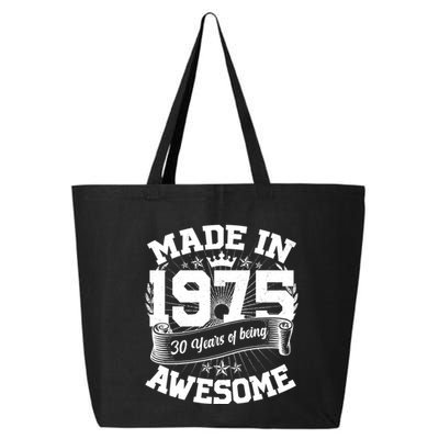 Vintage Crown Made In 1975 50 Years Of Being Awesome 25L Jumbo Tote