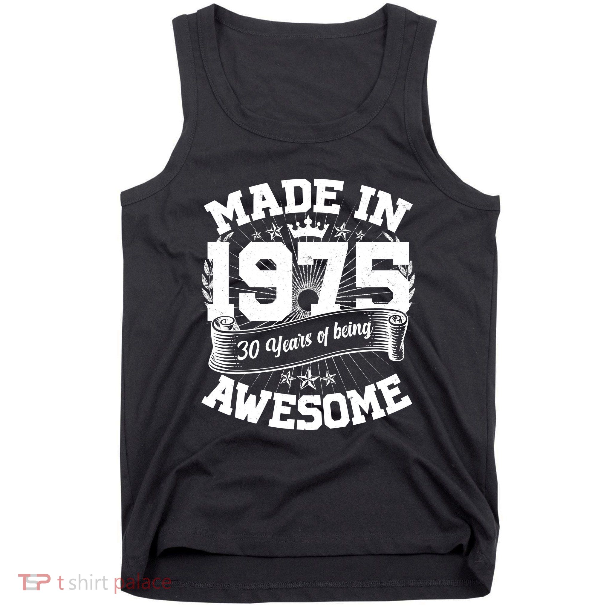 Vintage Crown Made In 1975 50 Years Of Being Awesome Tank Top