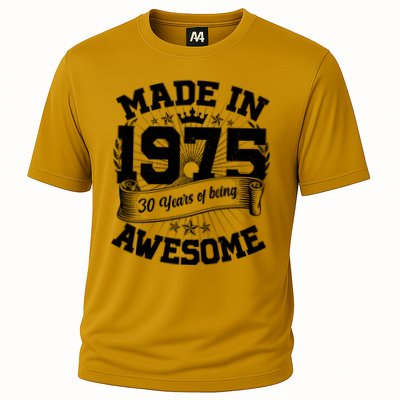 Vintage Crown Made In 1975 50 Years Of Being Awesome Performance Shirt