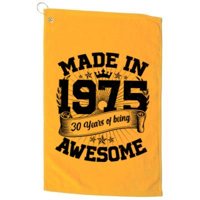Vintage Crown Made In 1975 50 Years Of Being Awesome Golf Towel