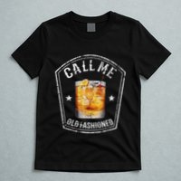 Vintage Call Me Old Fashioned Whiskey Funny Bourbon T-Shirt