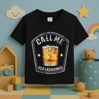 Vintage Call Me Old Fashioned Whiskey Funny Bourbon Toddler T-Shirt
