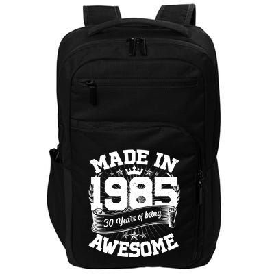 Vintage Crown Made In 1985 40 Years Of Being Awesome Impact Tech Backpack