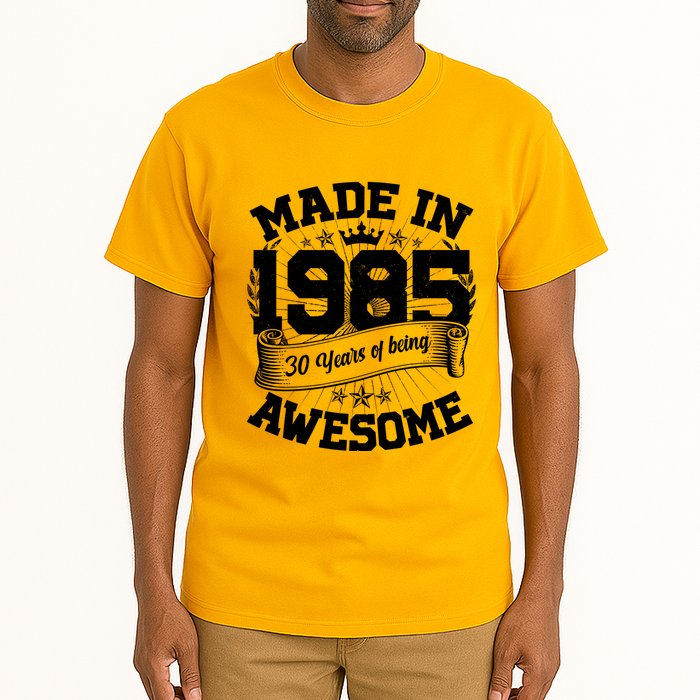 Vintage Crown Made In 1985 40 Years Of Being Awesome Tall T-Shirt
