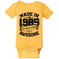 Vintage Crown Made In 1985 40 Years Of Being Awesome Baby Bodysuit