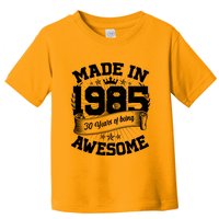 Vintage Crown Made In 1985 40 Years Of Being Awesome Toddler T-Shirt