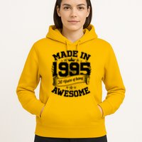 Vintage Crown Made In 1995 30 Years Of Being Awesome Hoodie