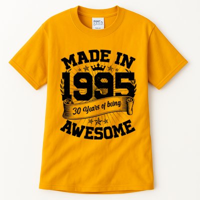 Vintage Crown Made In 1995 30 Years Of Being Awesome Tall T-Shirt