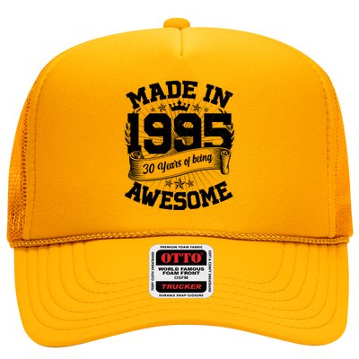 Vintage Crown Made In 1995 30 Years Of Being Awesome Trucker Hat