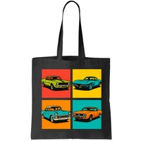 Vintage Classic Muscle Cars Pop Art Design Bag