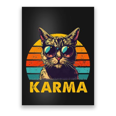Vintage Cat Music Gifts Poster