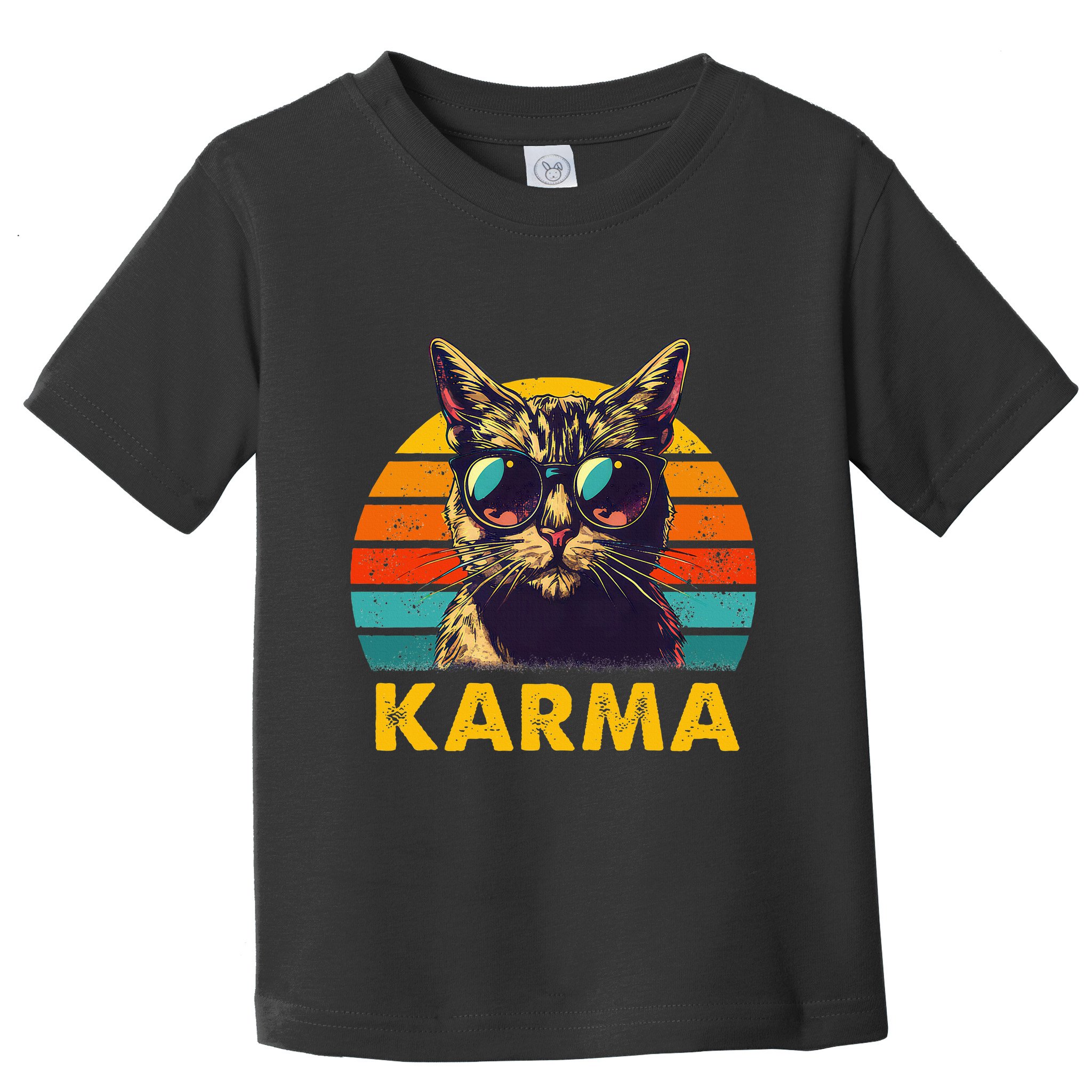 Vintage Cat Music Gifts Toddler T-Shirt