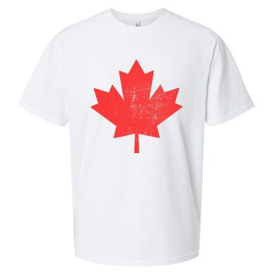 Vintage Canada Maple Leaf Canada Day Sueded Cloud Jersey T-Shirt