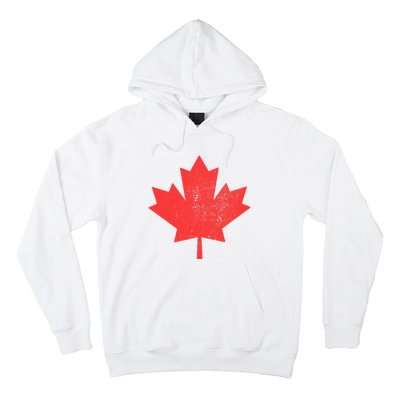 Vintage Canada Maple Leaf Canada Day Hoodie