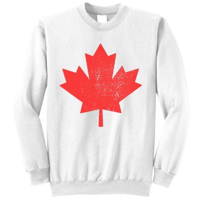 Vintage Canada Maple Leaf Canada Day Sweatshirt