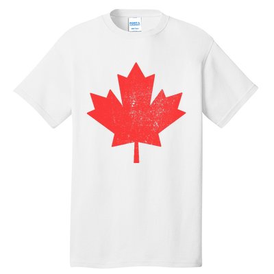 Vintage Canada Maple Leaf Canada Day Tall T-Shirt