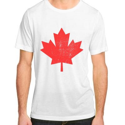 Vintage Canada Maple Leaf Canada Day Adult ChromaSoft Performance T-Shirt