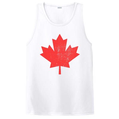 Vintage Canada Maple Leaf Canada Day PosiCharge Competitor Tank