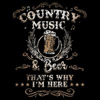 Vintage Country Music And Beer ThatS Why IM Here Legends Bag