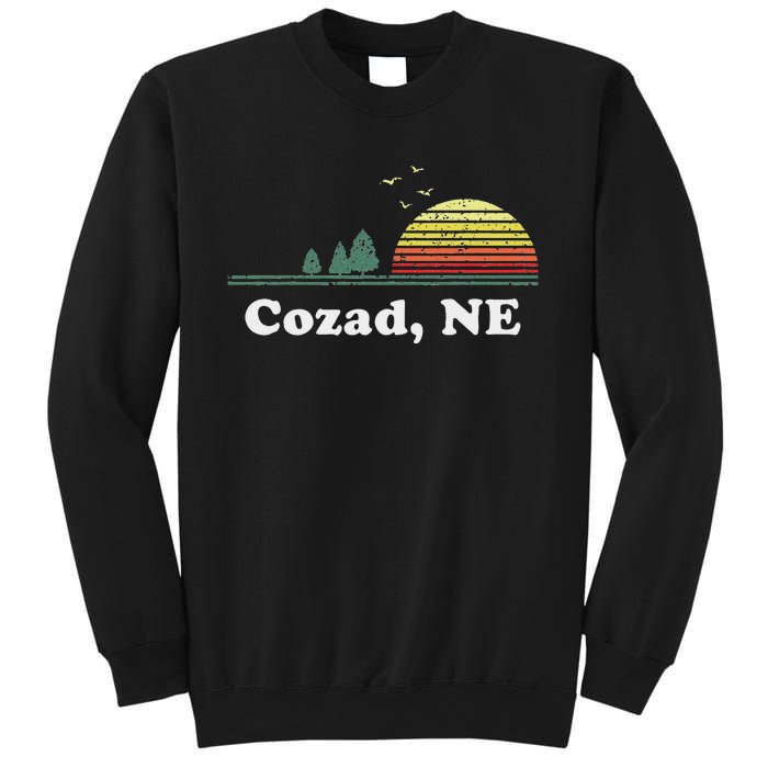 Vintage Cozad Nebraska Home Souvenir Print Sweatshirt