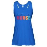 Vintage Cardiovascular Nurse Week Nurses Nursing Squad Cute Gift Ladies Essential Flowy Tank