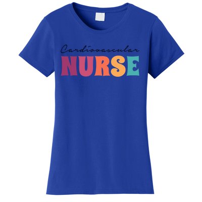 Vintage Cardiovascular Nurse Week Nurses Nursing Squad Cute Gift Women's T-Shirt