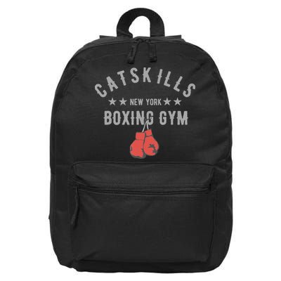 Vintage Catskills New York Boxing Gym Boxing Day 16 in Basic Backpack