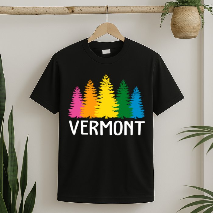 Vermont Colorful Nature T-Shirt