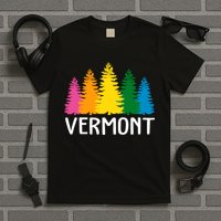 Vermont Colorful Nature T-Shirt