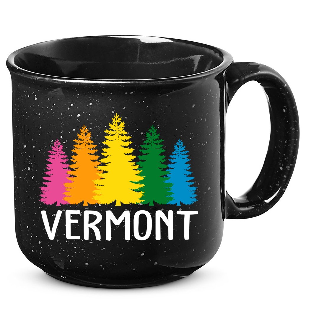Vermont Colorful Nature 15oz Campfire Ceramic Mug