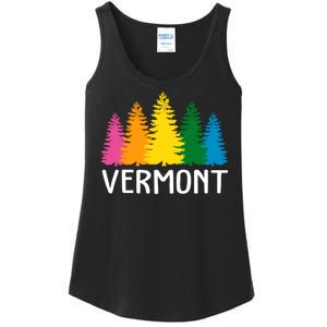 Vermont Colorful Nature Ladies Essential Tank