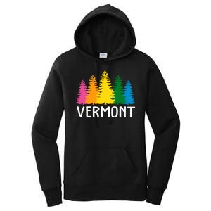 Vermont Colorful Nature Women's Pullover Hoodie