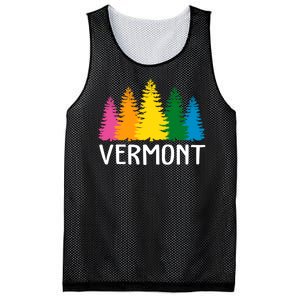 Vermont Colorful Nature Mesh Reversible Basketball Jersey Tank