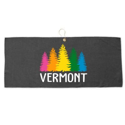 Vermont Colorful Nature Large Microfiber Waffle Golf Towel