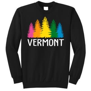 Vermont Colorful Nature Tall Sweatshirt