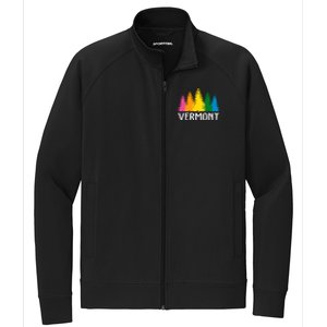 Vermont Colorful Nature Stretch Full-Zip Cadet Jacket