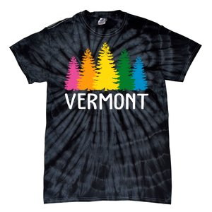 Vermont Colorful Nature Tie-Dye T-Shirt