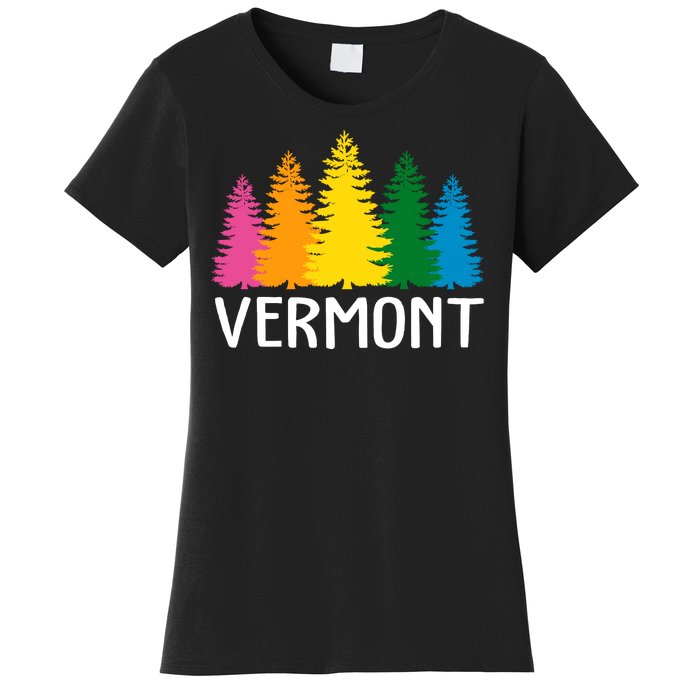 Vermont Colorful Nature Women's T-Shirt