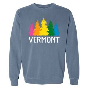 Vermont Colorful Nature Garment-Dyed Sweatshirt