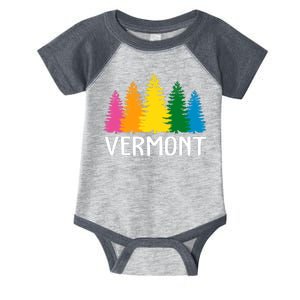 Vermont Colorful Nature Infant Baby Jersey Bodysuit