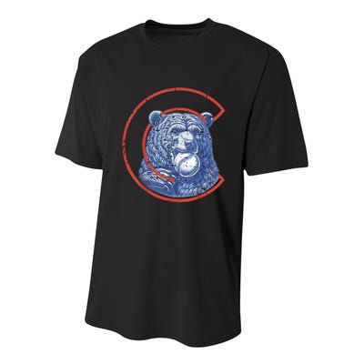 Vintage Cubs Name Style Classic Gift Youth Performance Sprint T-Shirt