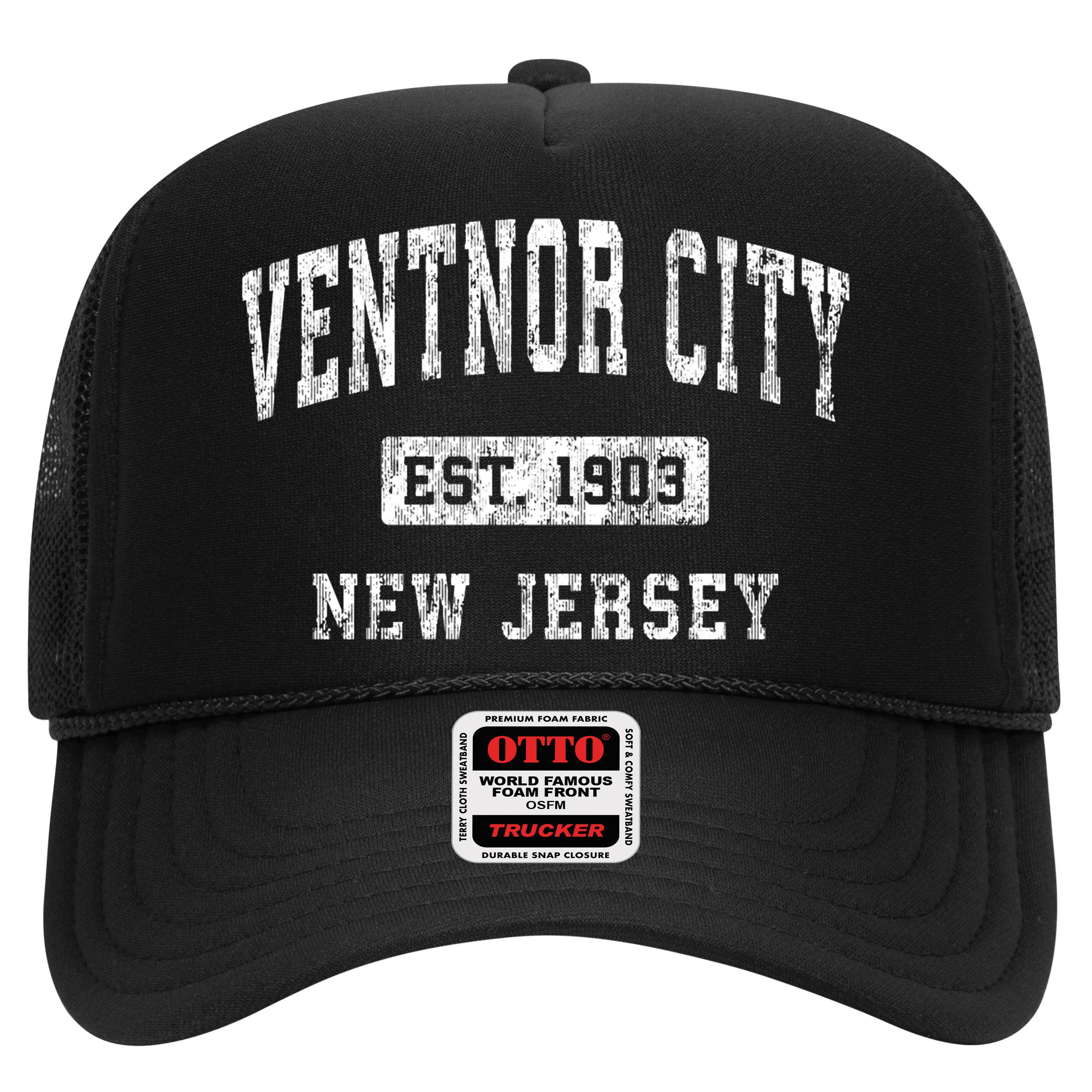 Ventnor City New Jersey Nj Vintage Established Sports Hat