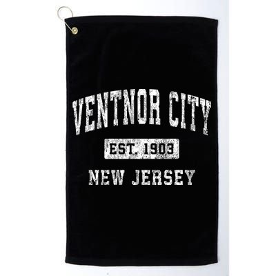 Ventnor City New Jersey Nj Vintage Established Sports Golf Towel