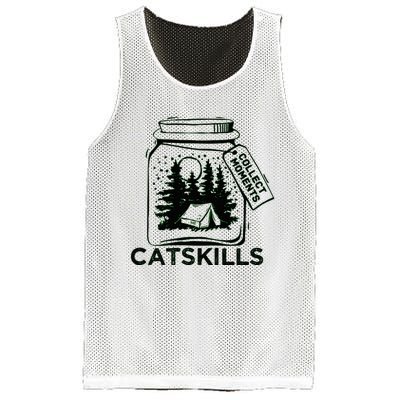 Vintage Catskills New York Souvenir Mesh Reversible Basketball Jersey Tank