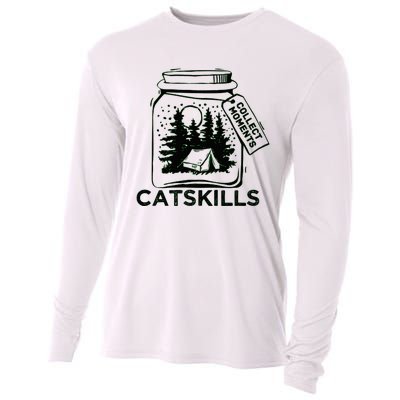 Vintage Catskills New York Souvenir Cooling Performance Long Sleeve Crew