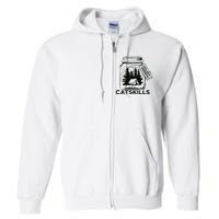 Vintage Catskills New York Souvenir Full Zip Hoodie