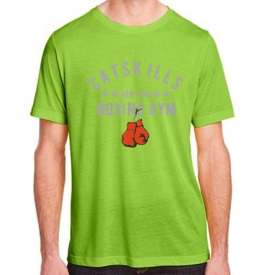 Vintage Catskills New York Boxing Gym Boxing Day Funny Gift Adult ChromaSoft Performance T-Shirt